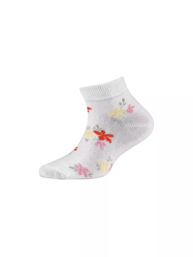 CAMANO | Mädchen Sneaker Socken 4er Pkg popcorn | bunt