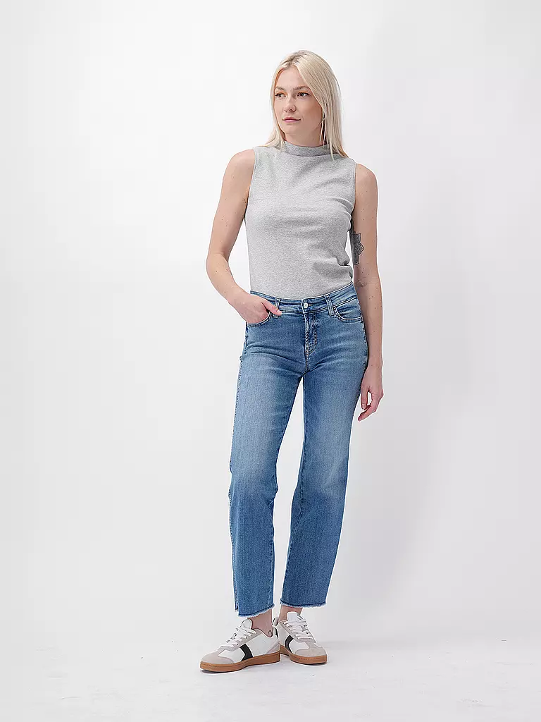 CAMBIO | Jeans Flared Fit FRANCESCA | blau