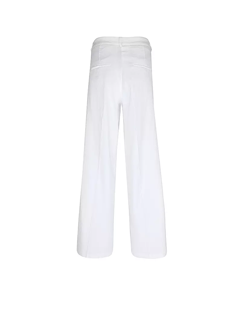 CAMBIO | Marlenenhose High Waist MIRA | weiss