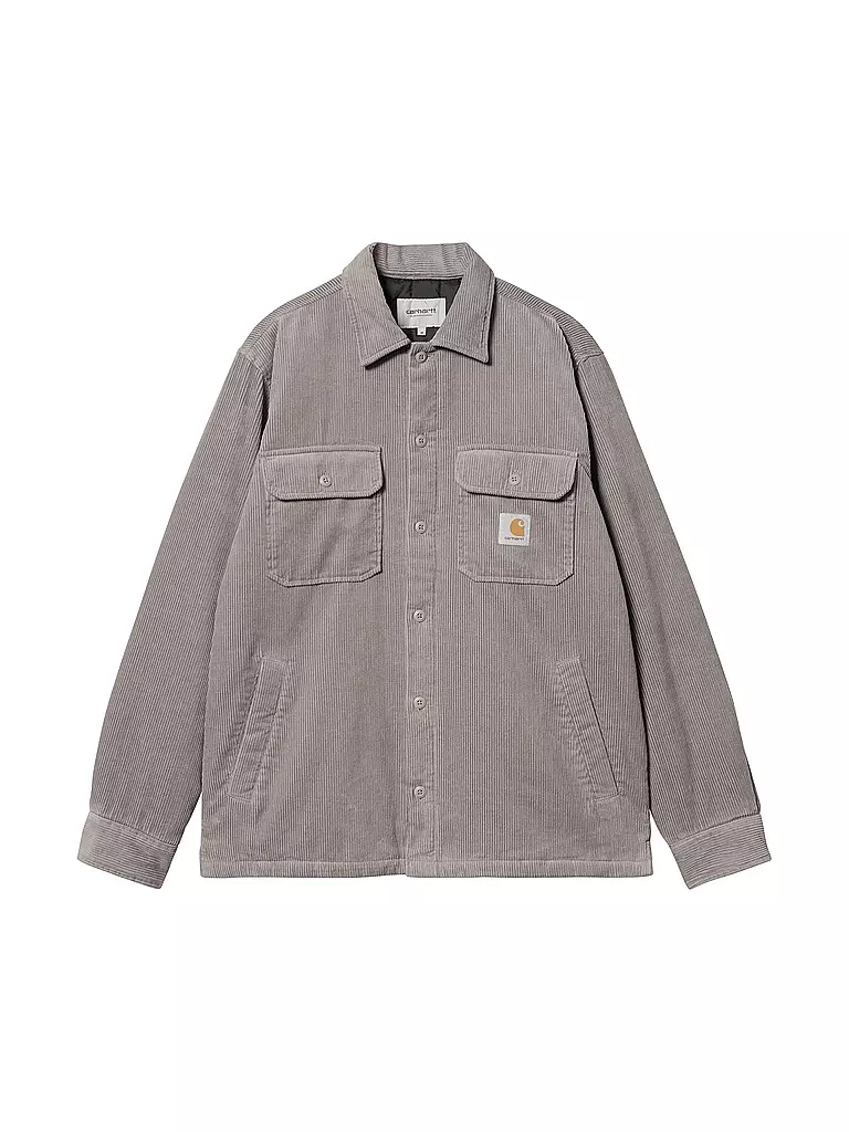 CARHARTT WIP | Cord Overshirt JACK | grau