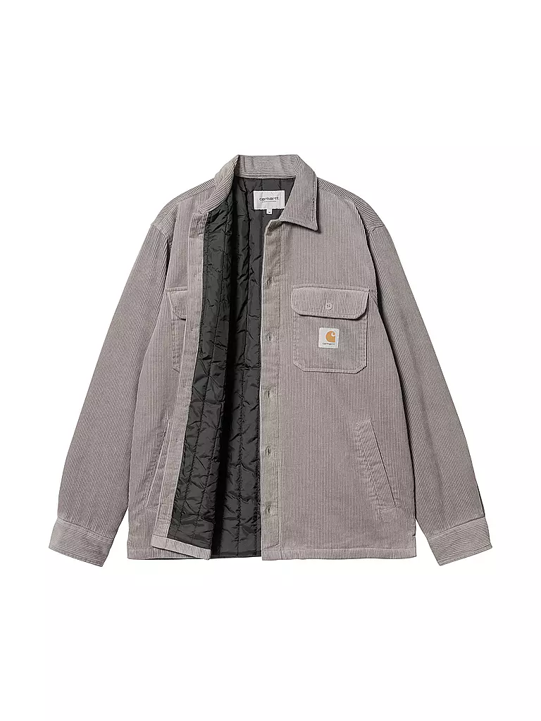 CARHARTT WIP | Cord Overshirt JACK | grau