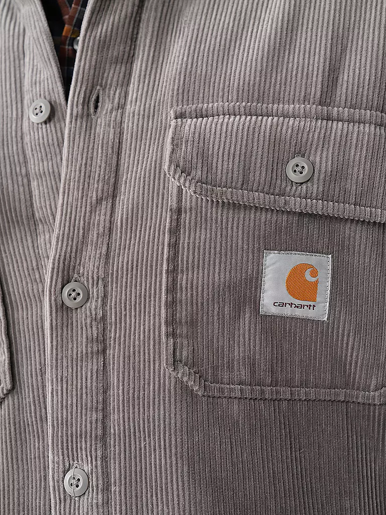 CARHARTT WIP | Cord Overshirt JACK | grau