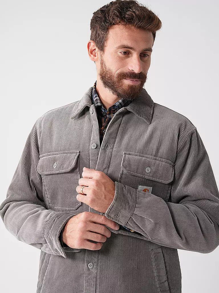 CARHARTT WIP | Overshirt JACK | grau