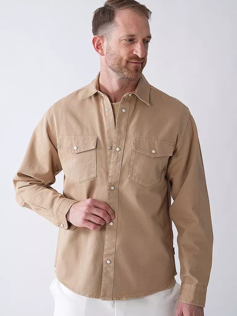 CARHARTT WIP | Overshirt SANTA  | beige