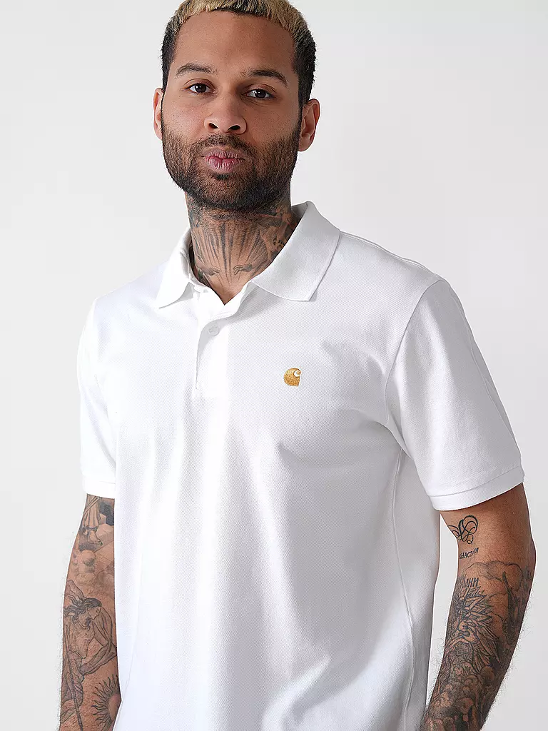 CARHARTT WIP | Poloshirt CHASE  | weiss