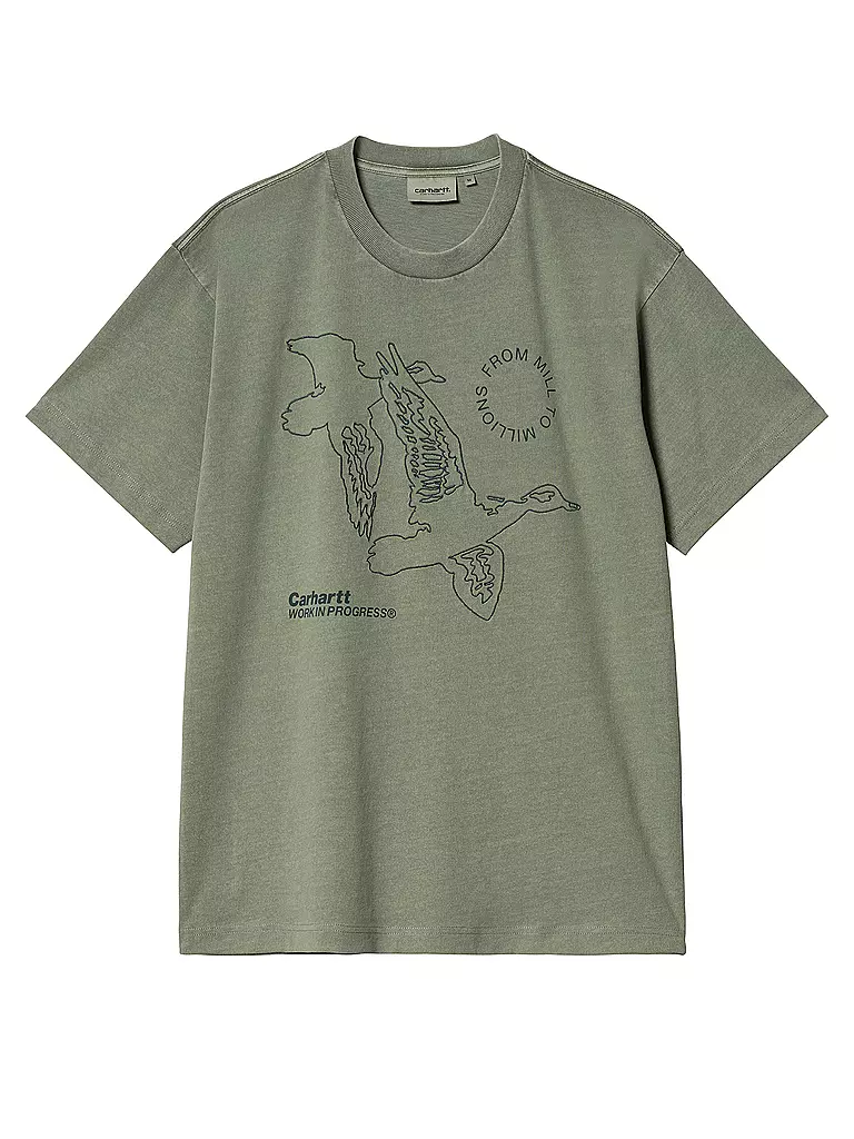 CARHARTT WIP | T-Shirt  | dunkelgrün