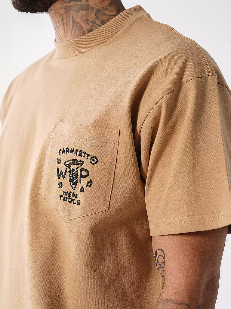 CARHARTT WIP | T-Shirt  | beige