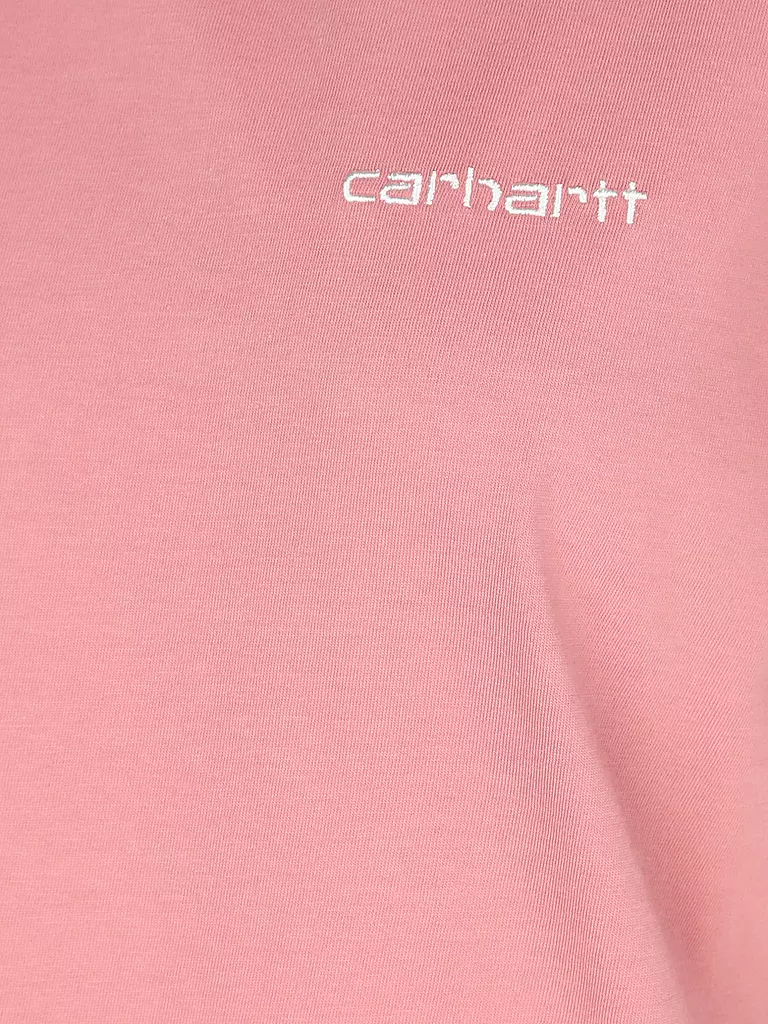 CARHARTT WIP | T-Shirt SCRIPT EMBROIDERY | rosa