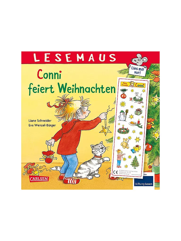 CARLSEN VERLAG | Buch - Lesemaus 58: Conni feiert Weihnachten | keine Farbe