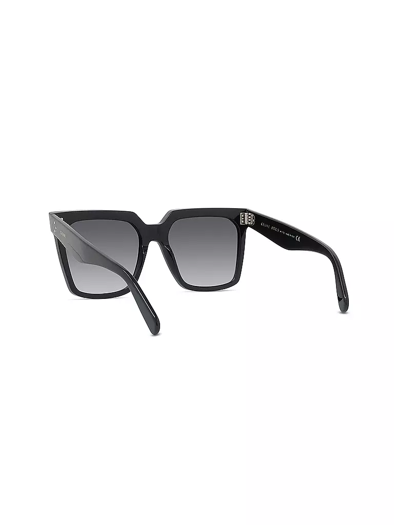 CELINE | CELINE 3 Dots schwarze eckige Sonnenbrille | schwarz