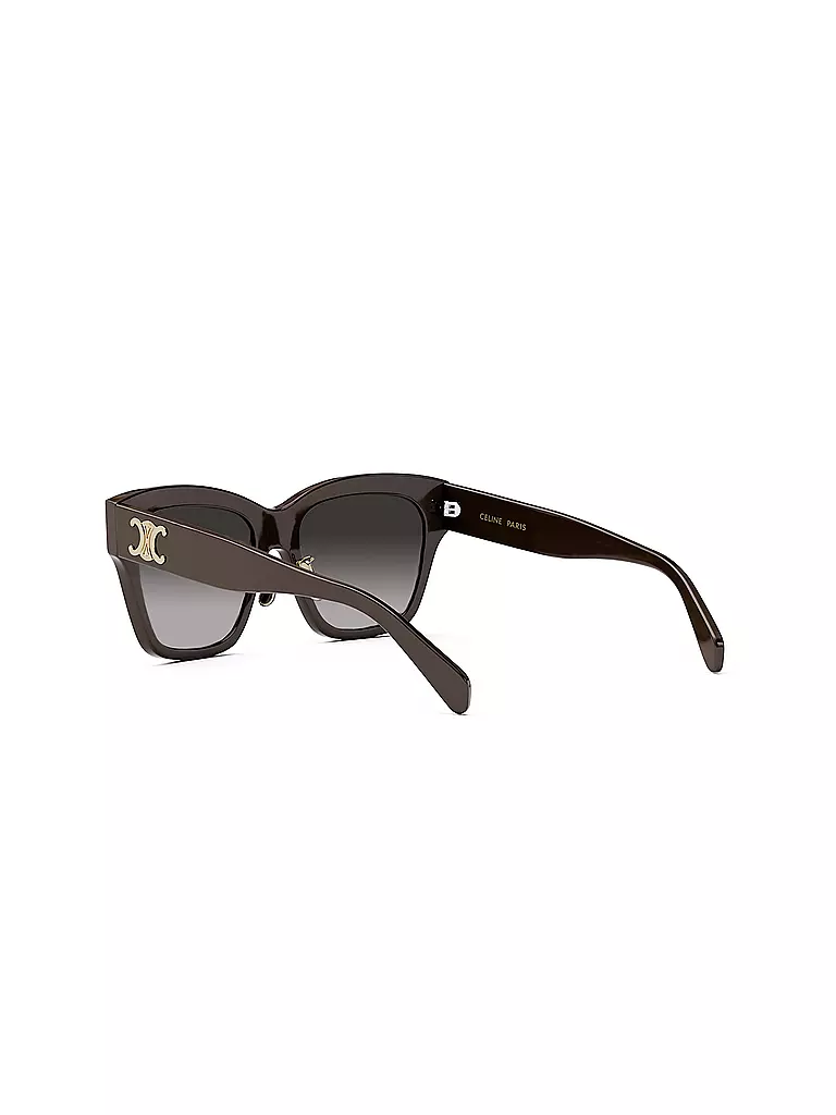 CELINE | Triomphe braune eckige Sonnenbrille | braun