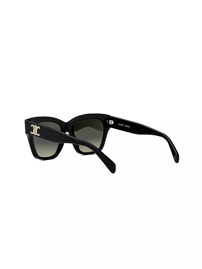 CELINE | Triomphe schwarze eckige Sonnenbrille | schwarz