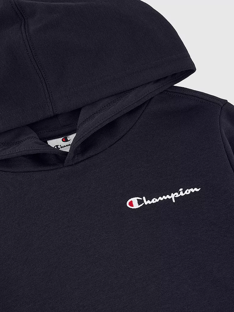 CHAMPION | Jungen Kapuzensweater - Hoodie  | dunkelblau