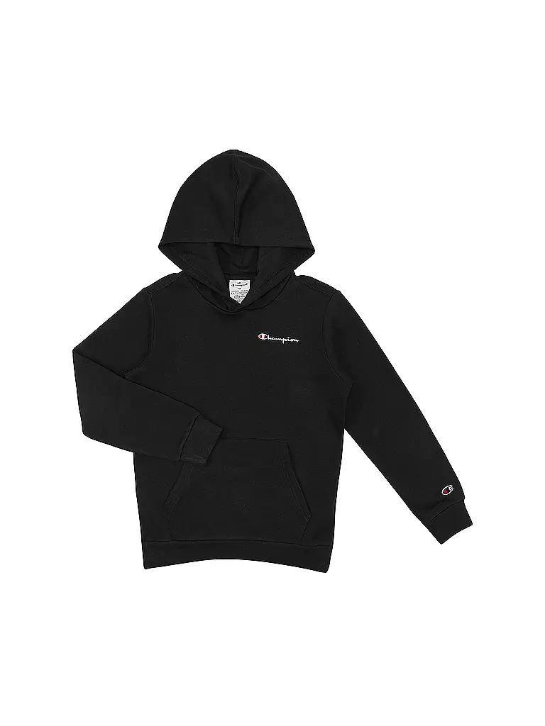 CHAMPION | Jungen Kapuzensweater - Hoodie | schwarz