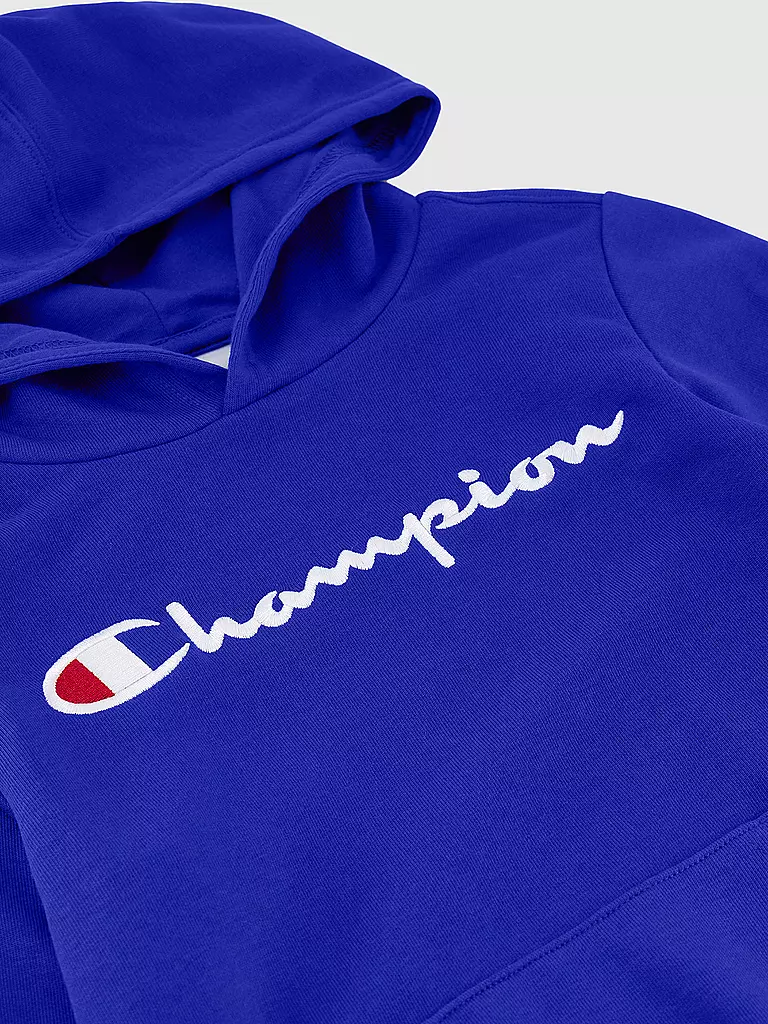 CHAMPION | Jungen Kapuzensweater - Hoodie | blau