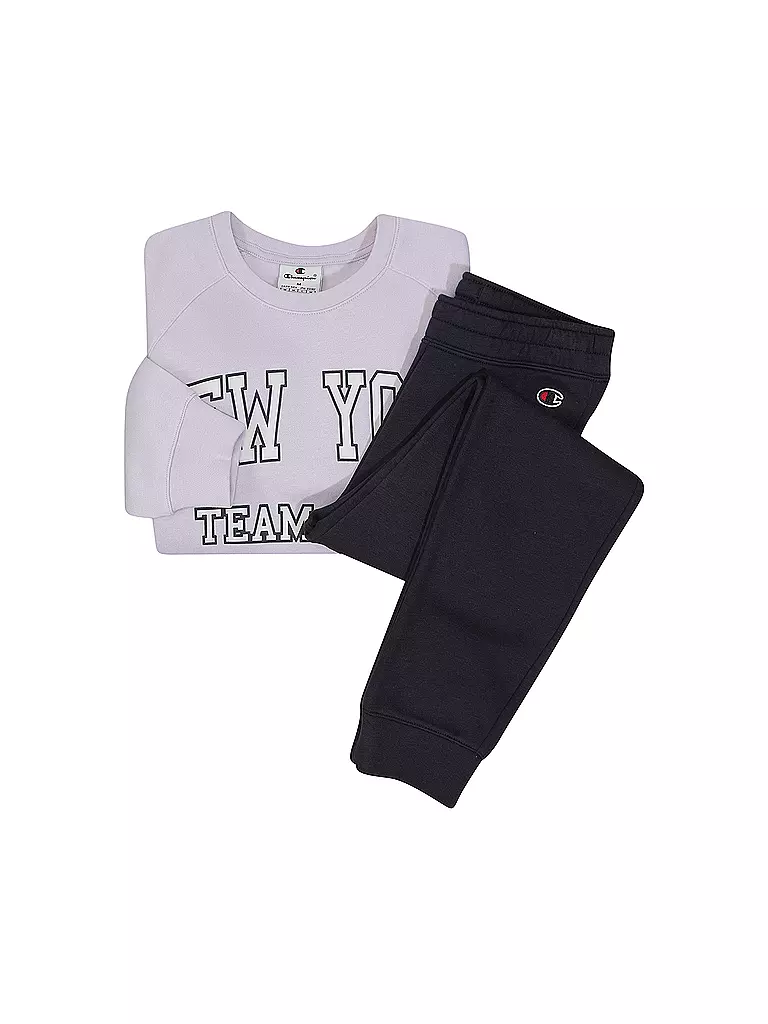 CHAMPION | Mädchen Jogger 2teilig Sweater und Hose | lila