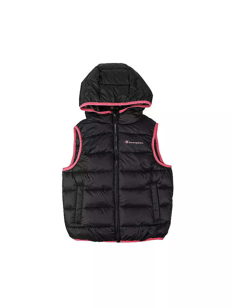 CHAMPION | Mädchen Steppgilet  | schwarz