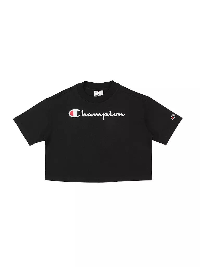 CHAMPION | Mädchen T-Shirt | schwarz