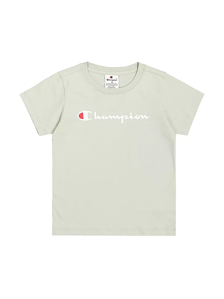 CHAMPION | Mädchen T-Shirt | hellgrün