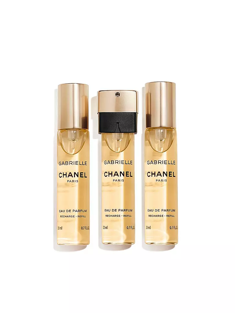 CHANEL | GABRIELLE EAU DE PARFUM TWIST AND SPRAY 3X20ML NACHFÜLLUNG | keine Farbe