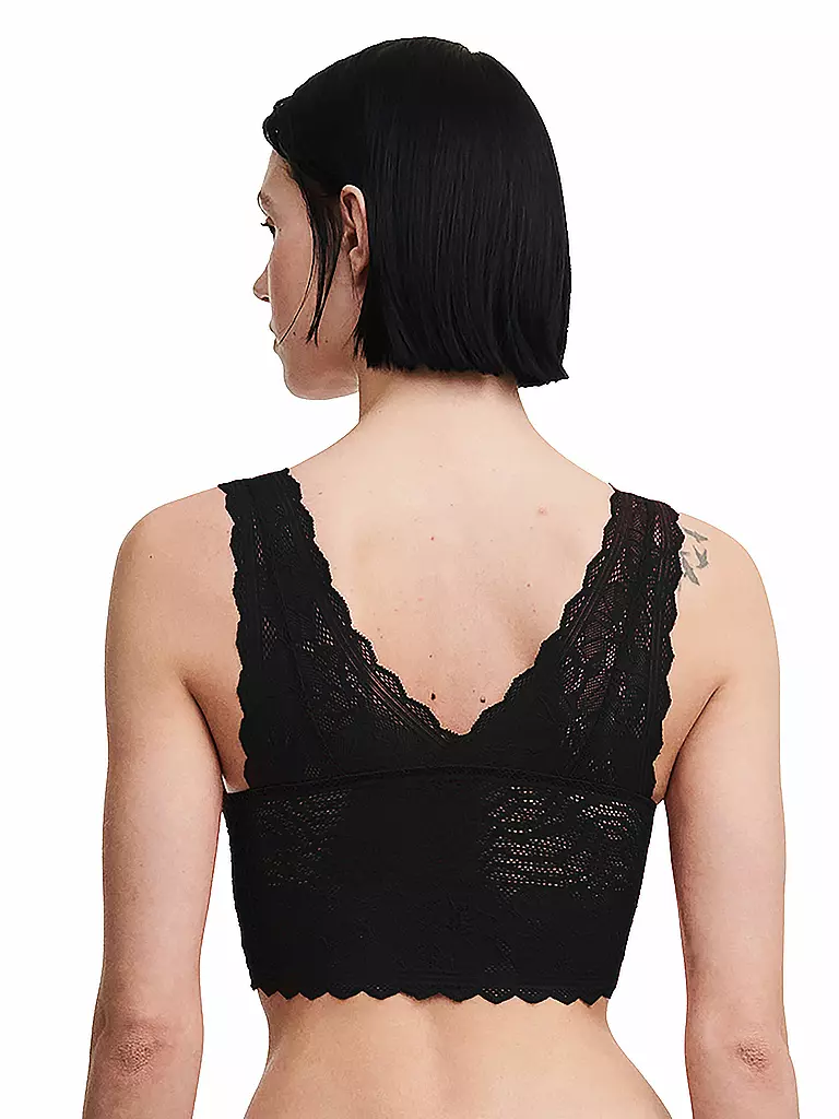 CHANTELLE | Bustier FLORAL TOUCH schwarz | schwarz