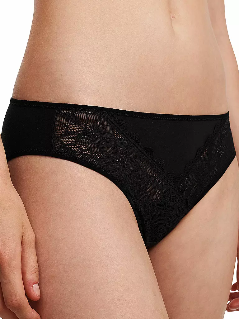 CHANTELLE | Slip FLORAL TOUCH schwarz  | schwarz