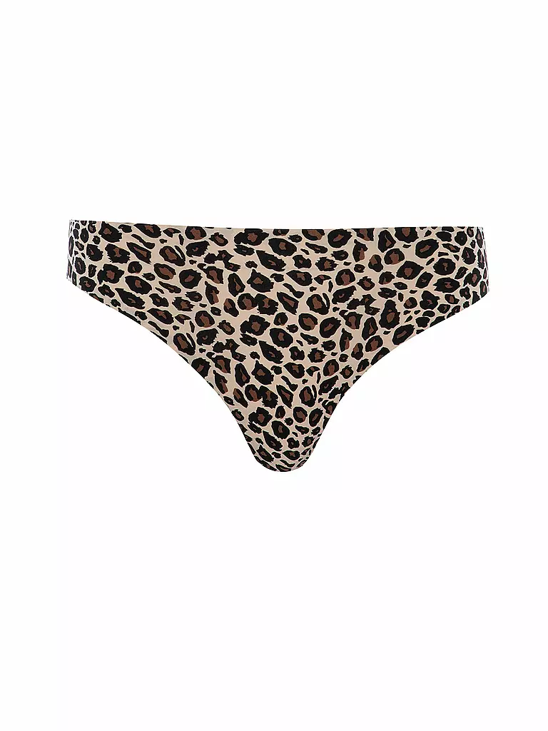 CHANTELLE | String SOFTSTRETCH leopard nude | braun