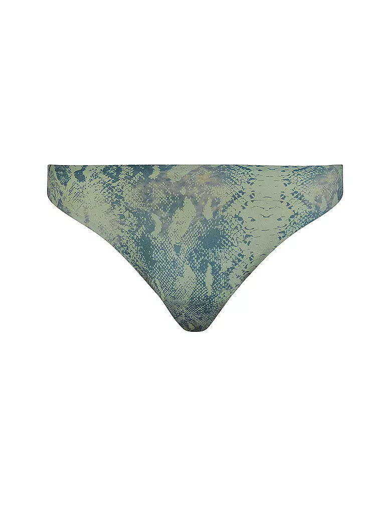 CHANTELLE | String SOFTSTRETCH python print | olive