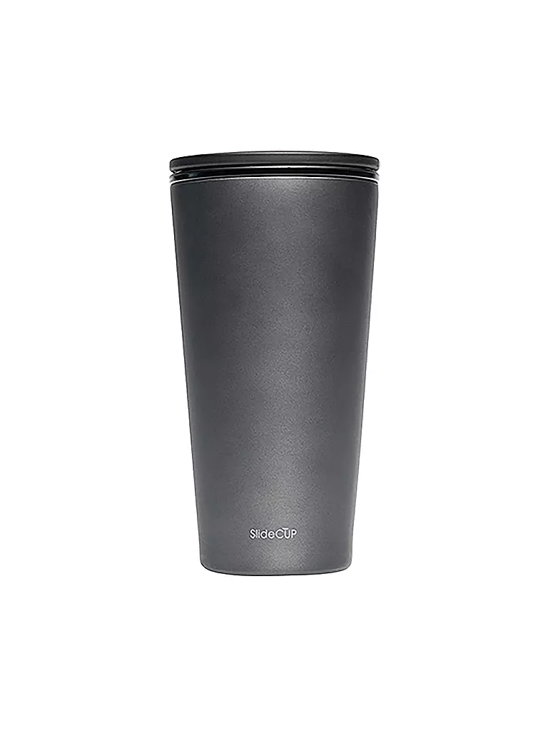 CHIC.MIC | Becher Stainless Steel SlideCup 420ml Anthazit | grau