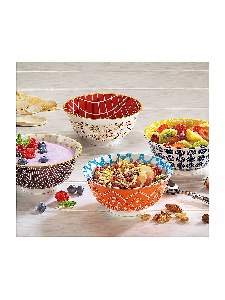 CILIO | Dessertschale - Bowl AMICI 15,5cm Blumen | bunt