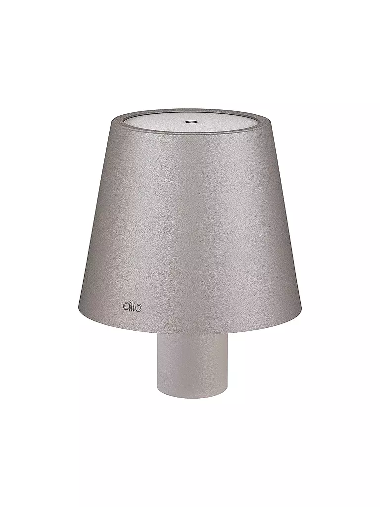 CILIO | LED-Flaschenlampe LUCE 13,5cm Grau  | grau