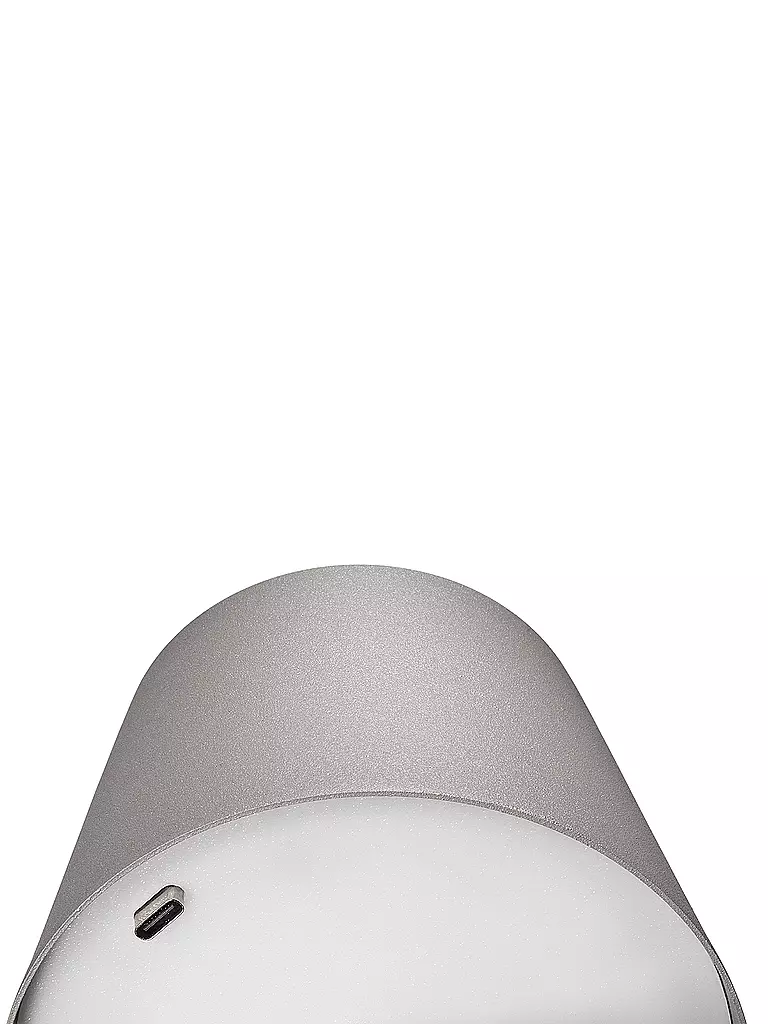 CILIO | LED-Flaschenlampe LUCE 13,5cm Grau  | grau