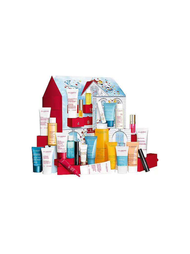 CLARINS | Clarins Adventkalender mit 24 Türchen | keine Farbe