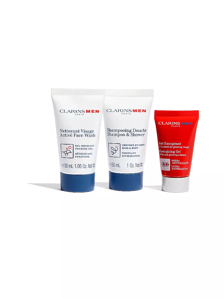 CLARINS | Geschenkset - ClarinsMen Kennenlernset 2x30ml / 12ml  | keine Farbe