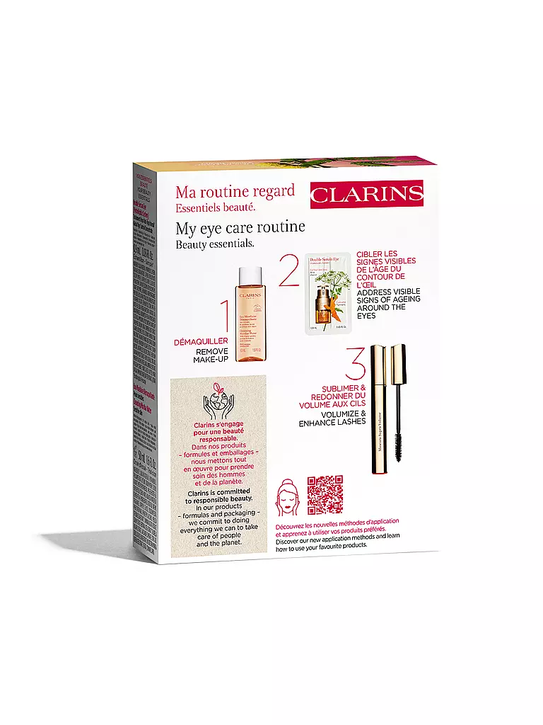 CLARINS | Geschenkset - Wonder Volume Mascara Set 50ml / 8ml / 0,9 ml  | keine Farbe