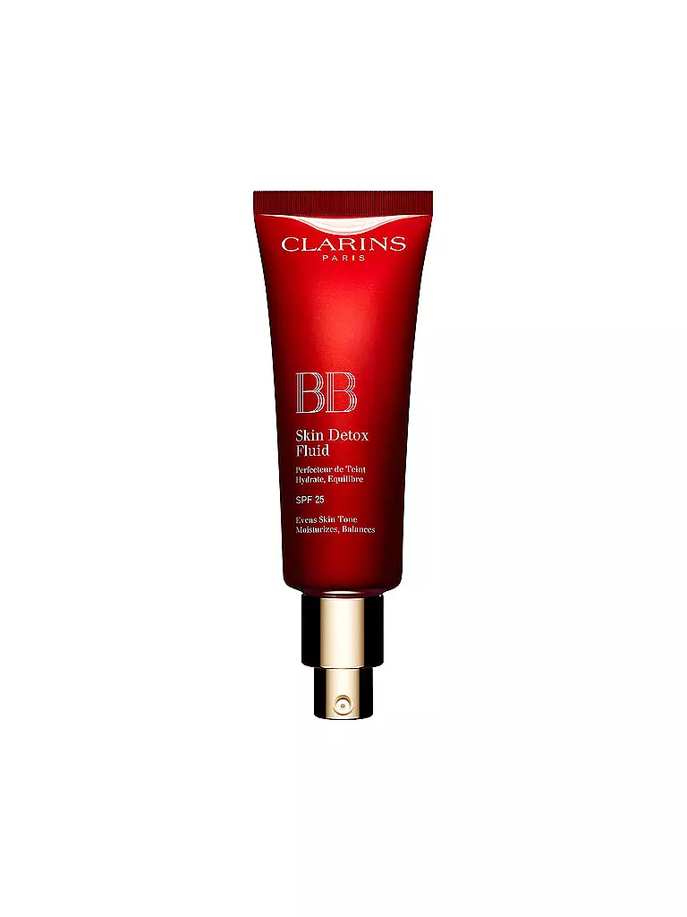 CLARINS | Gesichtscreme - BB Skin Detox Fluid SPF25 (01 Light) | camel