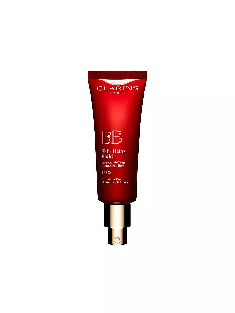 CLARINS | Gesichtscreme - BB Skin Detox Fluid SPF25  (02 Medium) | camel