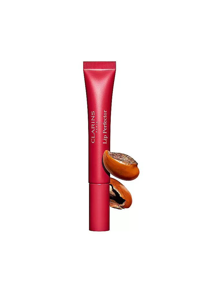 CLARINS | Lippenstift - Natural Lip Perfector ( 24 Fuchsia Glow ) | dunkelrot