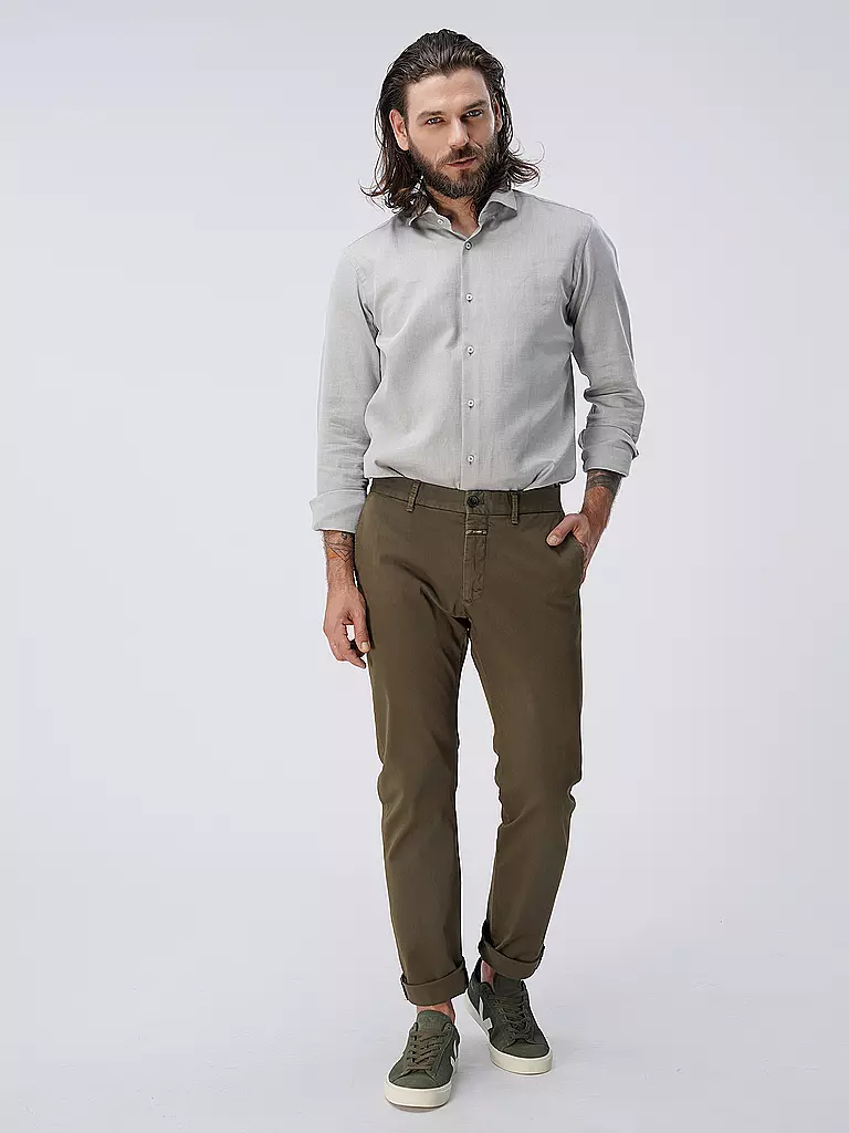 CLOSED | Chino Slim Fit CLIFTON | olive