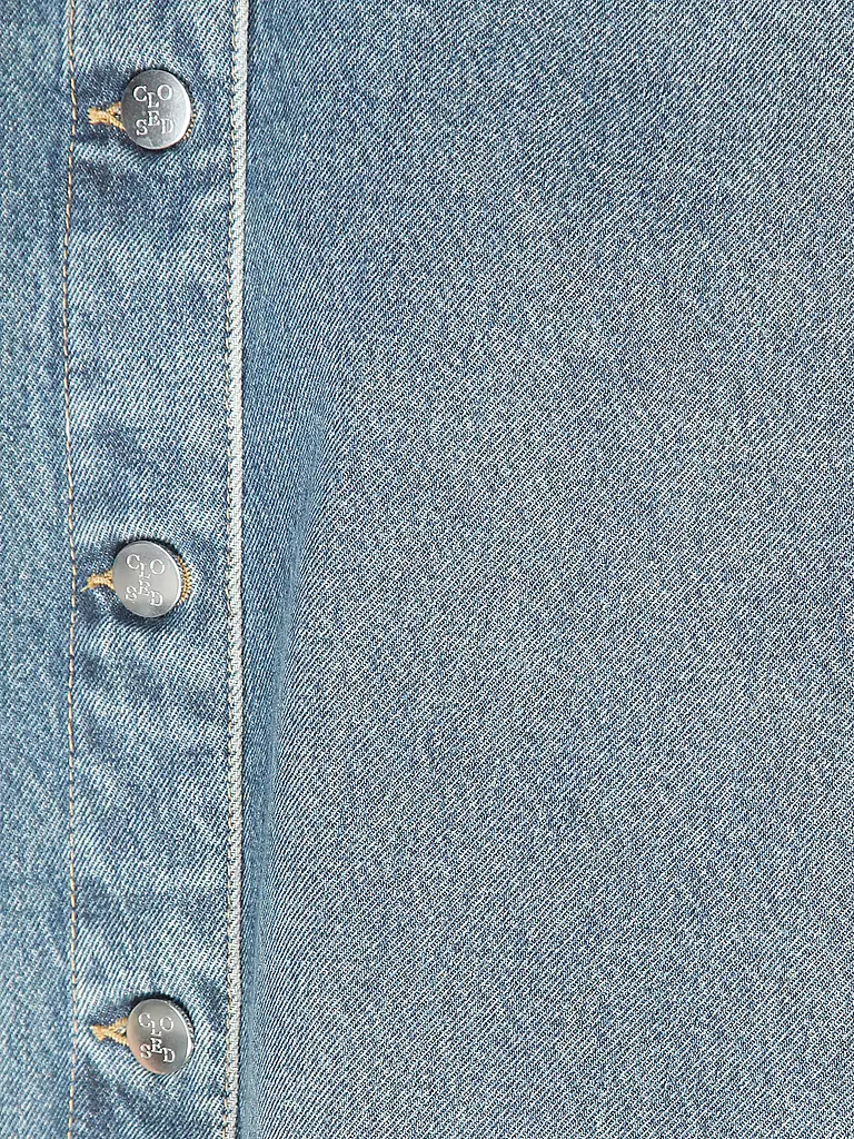 CLOSED | Jeansbluse  | blau