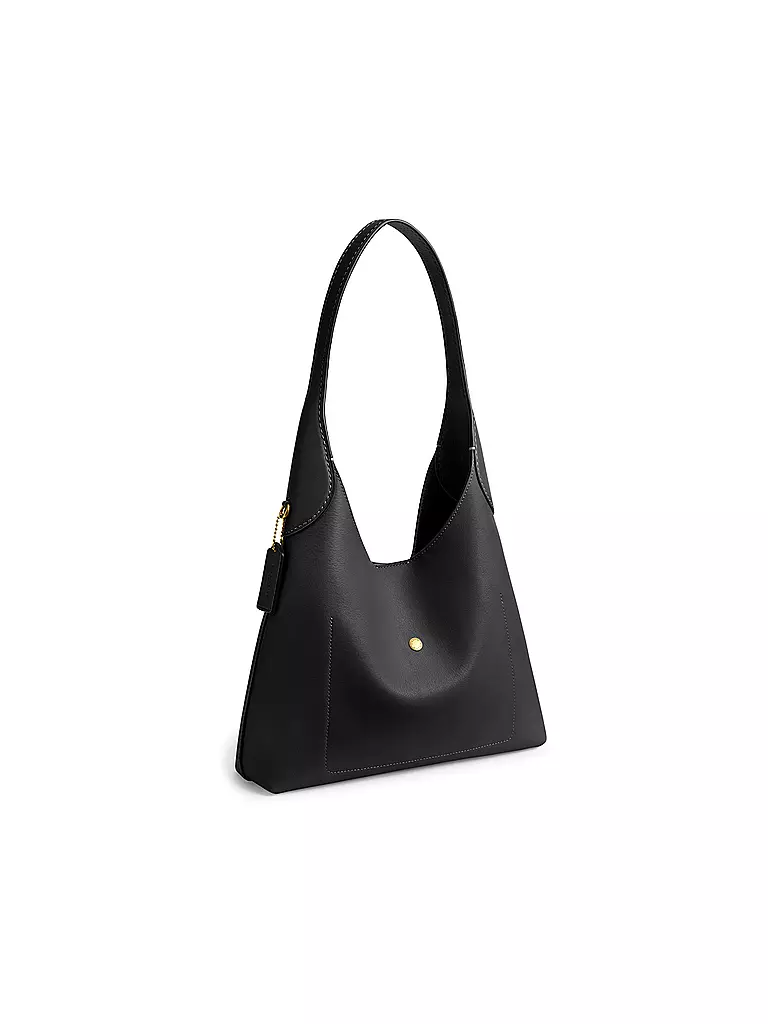 COACH | Ledertasche - Hobo Bag COURAGE  | schwarz