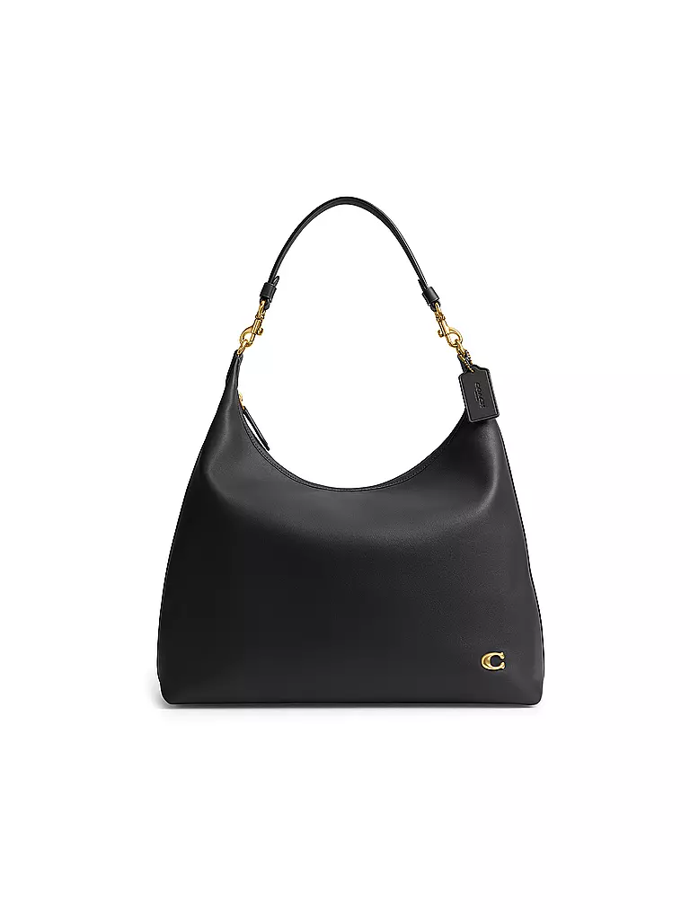 COACH | Ledertasche - Hobo Bag JULIET 38 | schwarz