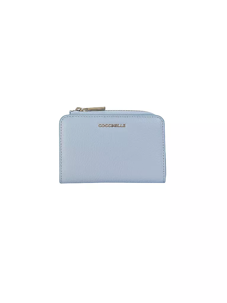 COCCINELLE Geldb rse METALLIC SOFT hellblau