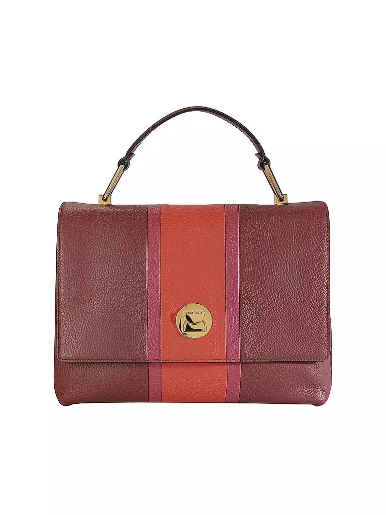 COCCINELLE | Ledertasche - Henkeltasche LIYA | rot