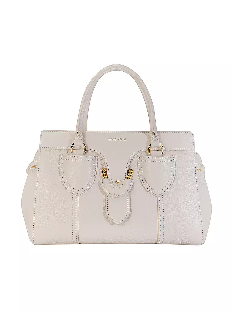 COCCINELLE | Ledertasche - Henkeltaschen COCCINELLEYORK | creme