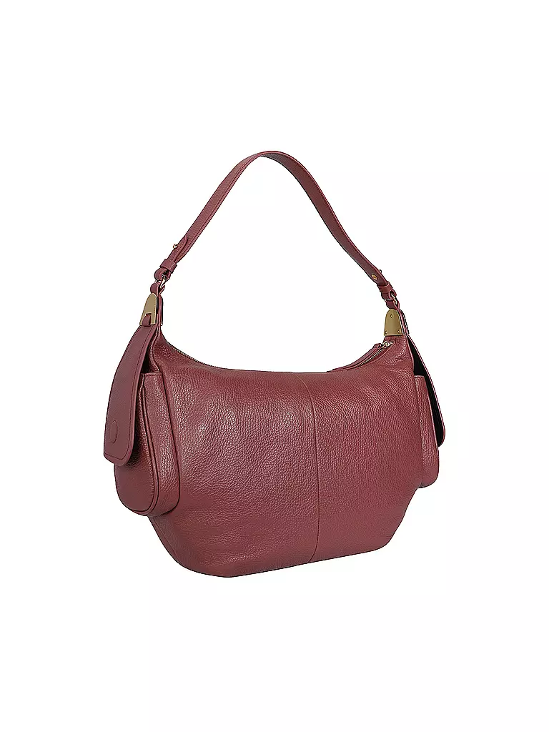 COCCINELLE | Ledertasche - Hobo CAMPUS | rot