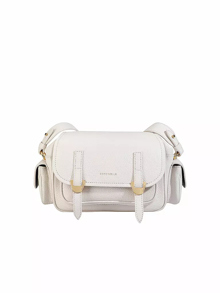 COCCINELLE | Ledertasche - Mini Bag CAMPUS Small | creme