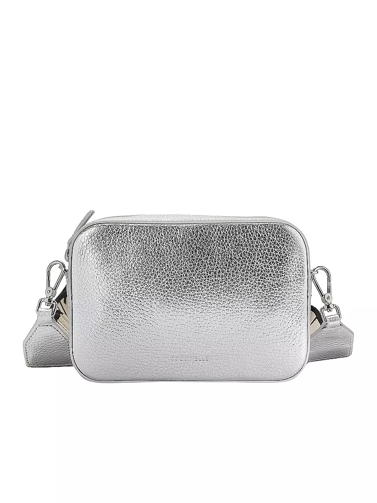 COCCINELLE | Ledertasche - Mini Bag TEBE | silber