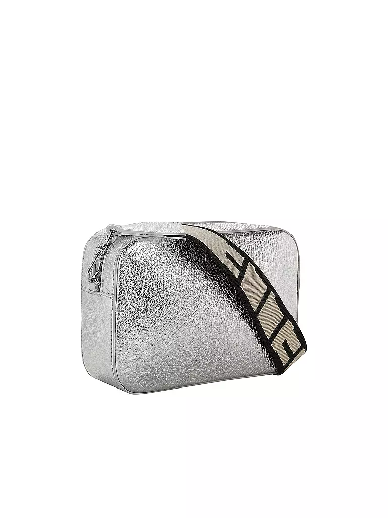 COCCINELLE | Ledertasche - Mini Bag TEBE | silber