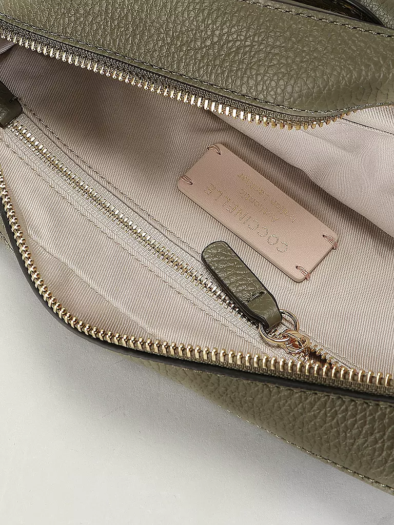 COCCINELLE | Ledertasche Umhängetasche LIYA  | olive